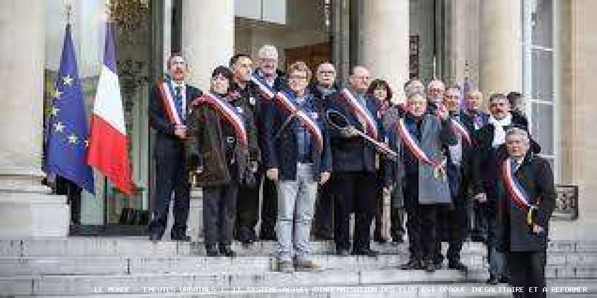 Le Monde - Emeutes urbaines : « Le système actuel d'indemnisation des élus est opaque, inégalitaire et à réformer » - Le Monde - Emeutes urbaines : « Le système actuel d'indemnisation des élus est opaque, inégalitaire et à réformer » Émeutes urbaines :