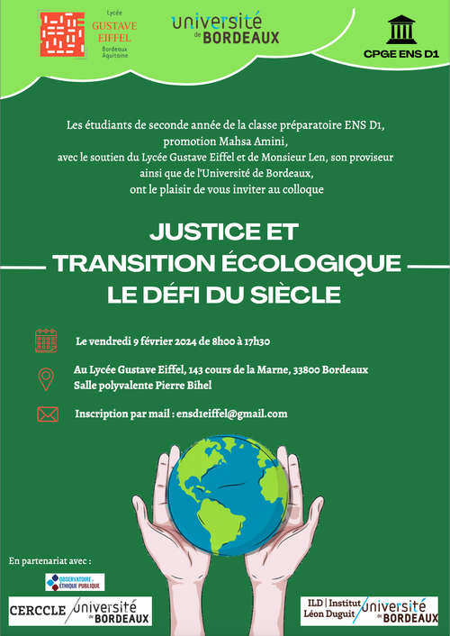 Image de l'événement Justice et transition écologique