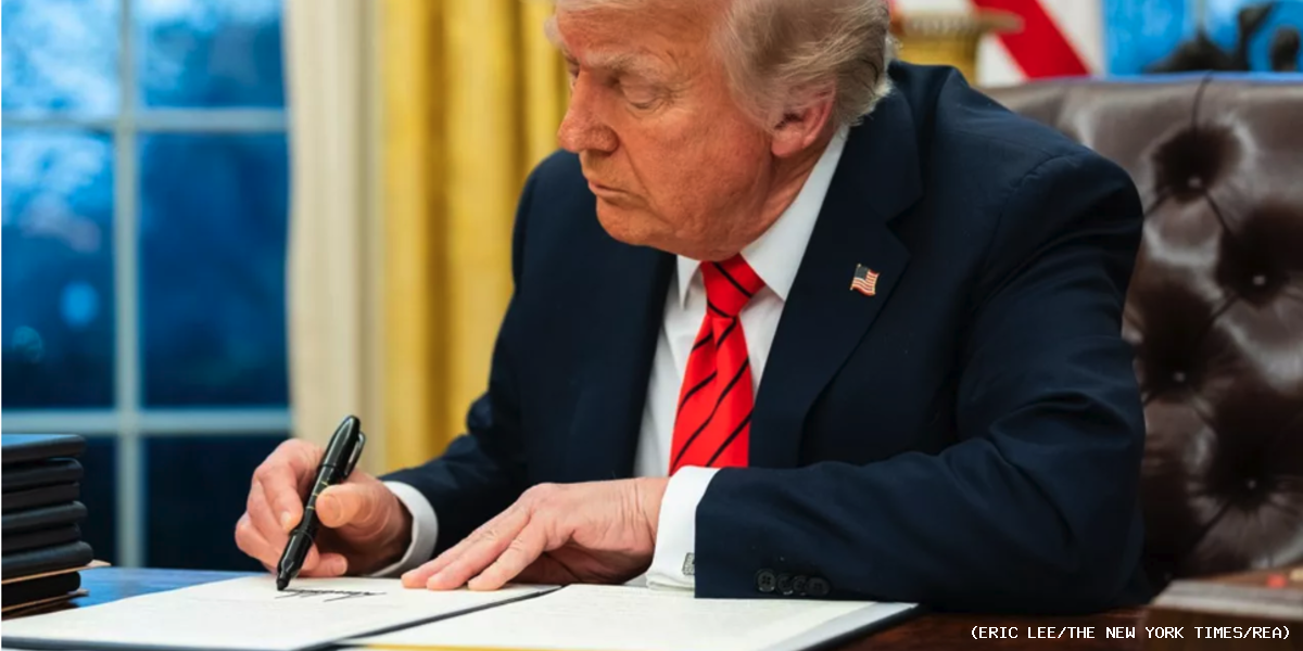 Début février, le président des Etats-Unis a ordonné au département de la Justice de suspendre les sanctions contre les entreprises qui distribuent des pots-de-vin à l'étranger. - (Eric Lee/The New York Times/REA) Face à Trump, l'Europe doit saisir le leadership de l'anti corruption